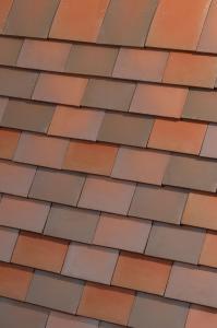 Trafalgar blend smooth faced plain clay roof tiles